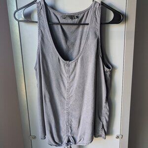 Prana gray tie tank